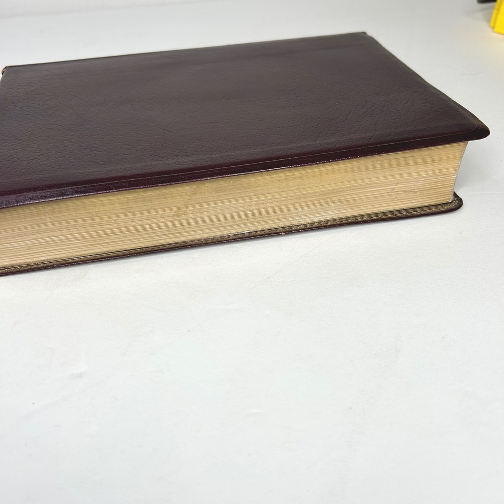 Hebrew Greek Key Study Bible King James Version KJV Red Letter Bonded Leather - Picture 4 of 12